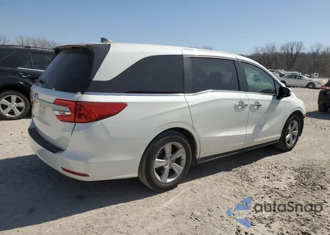 2019 Honda Odyssey Ex из США, поврежденный, VIN 5FNRL6H51KB017329